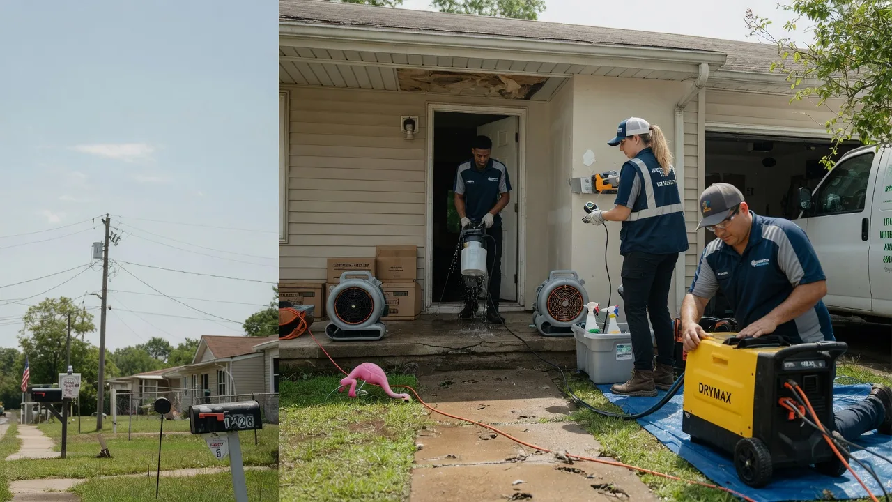 Storm Damage Water Removal in Canton, SD near me